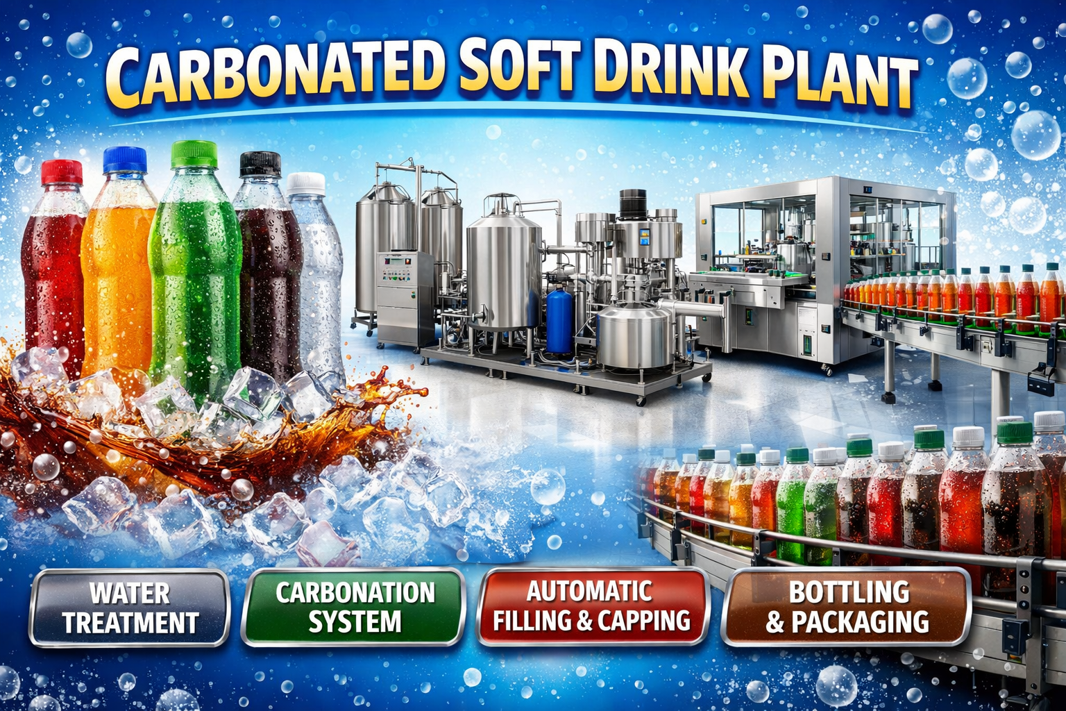 Carbonated Soft Drink Plant Banner - Hi-Fill Engineers