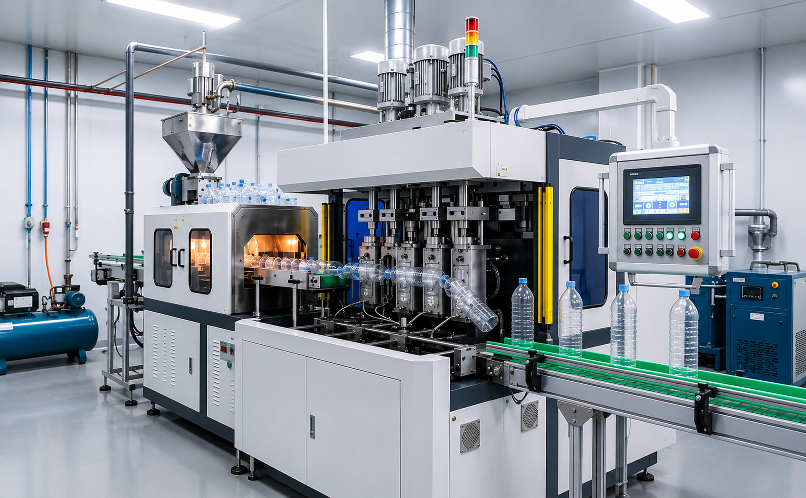 Fully Automatic PET Blowing Machine