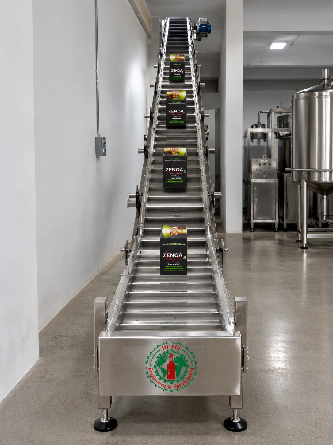 Inclined Belt Conveyor