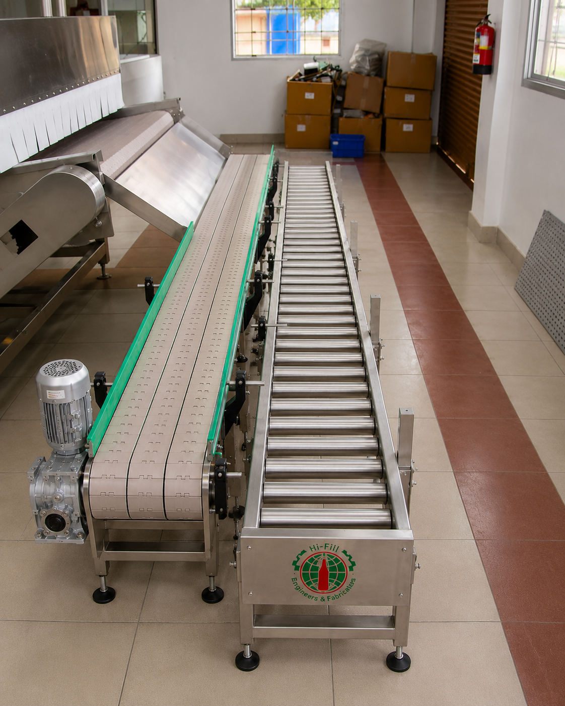 Plastic Chain Conveyor
