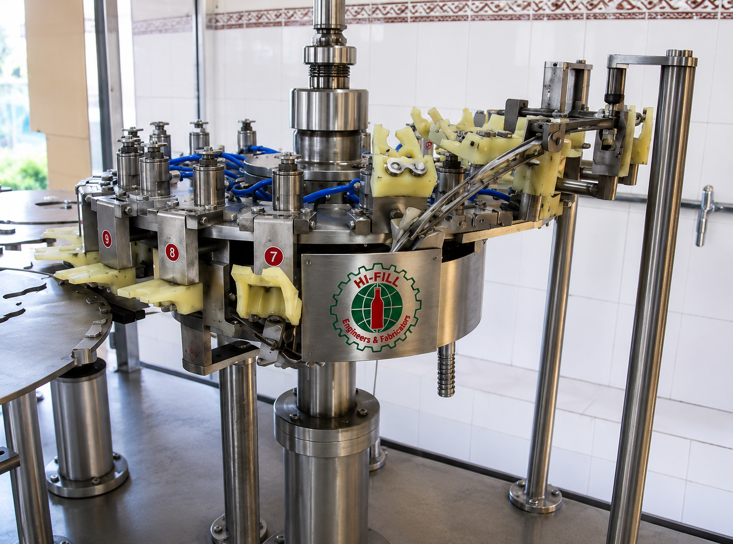 Rotary Rinser Machine