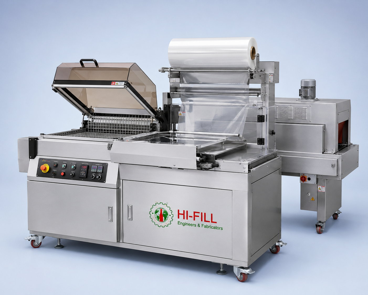 Web Sealer Shrink Wrapping Machine