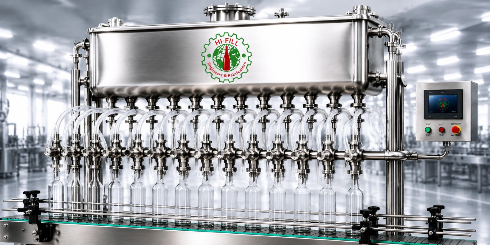 Gravity Filler Machines Banner - Hi-Fill Engineers